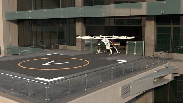 german startup volocopter has unveiled their project to build the first air taxi photo volocopter