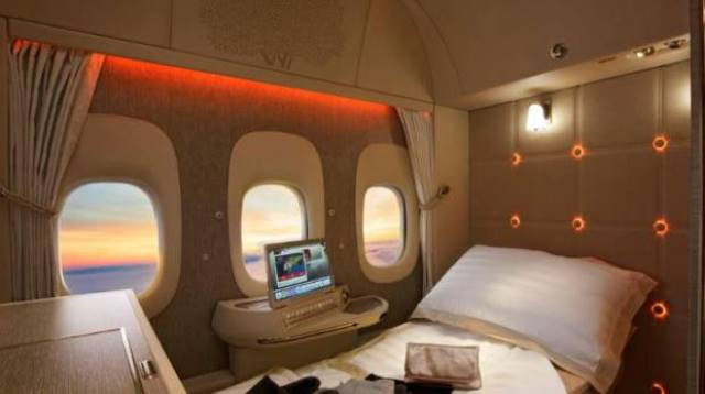 the seat can be turned into a flat bed and comes with a zero gravity position that makes one feel weightless photo courtesy gulfnews the seat can be turned into a flat bed and comes with a zero gravity position that makes one feel weightless photo courtesy gulfnews