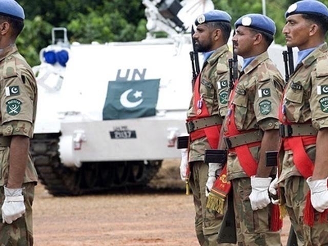 so far 156 pakistani blue helmets have embraced martyrdom while serving under un umbrella photo courtesy radio gov pk