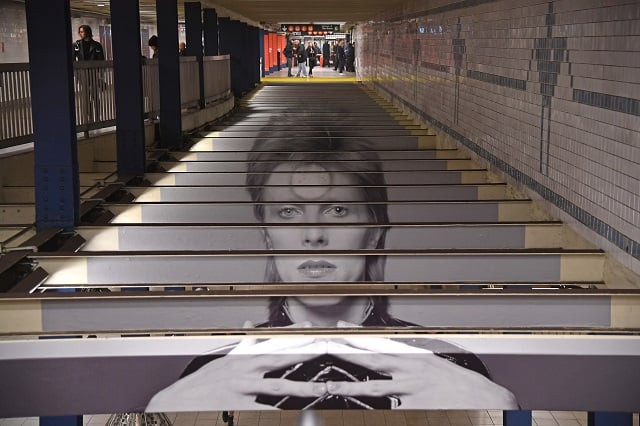 a short walk from where the london born rocker lived his final years photo afp a short walk from where the london born rocker lived his final years photo afp