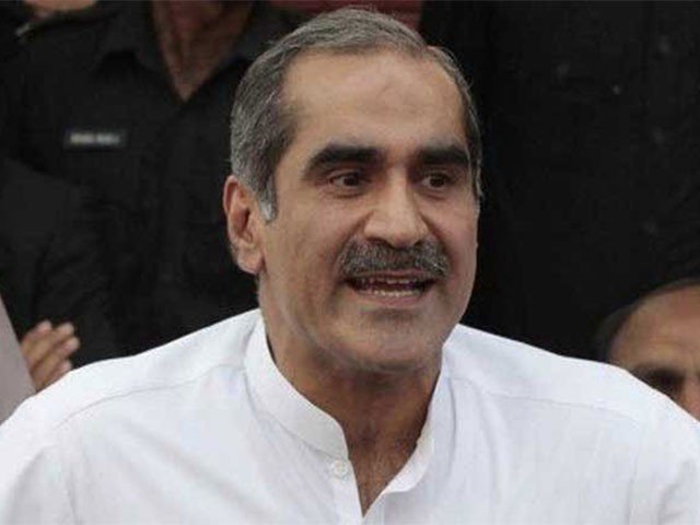 federal railway minister saad rafique photo express