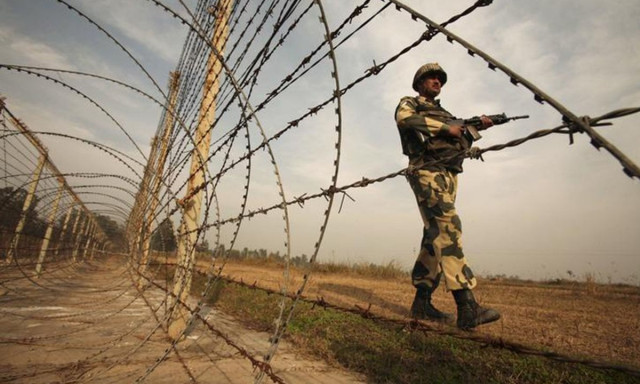 a soldier patrols the pakistan india border photo reuters a soldier patrols the pakistan india border photo reuters