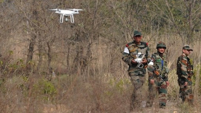indian army training local security forces to identify pakistani drones