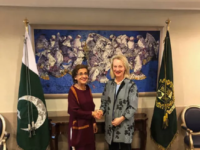 tehmina janjua and alice wells photo radio pakistan tehmina janjua and alice wells photo radio pakistan