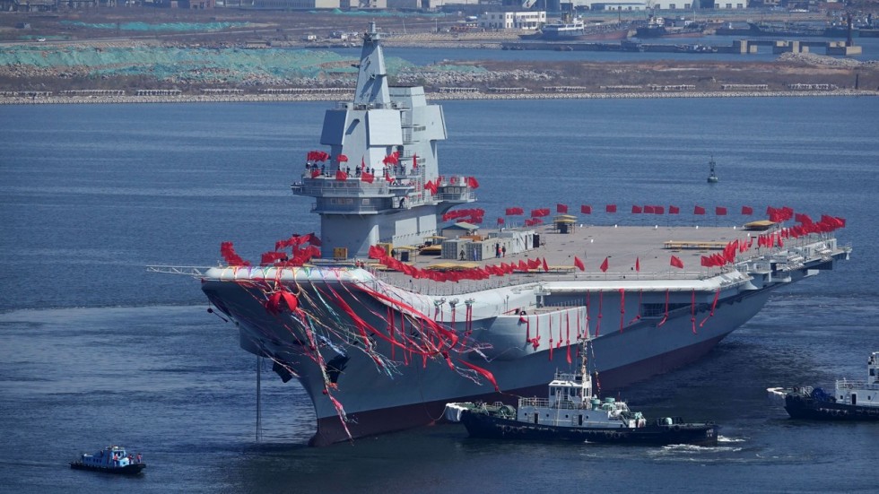 Brazil sinks rusting old aircraft carrier in the Atlantic