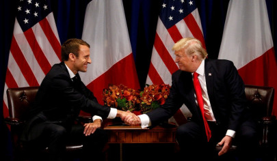 france s macron visits trump as iran nuclear deal hangs in balance france s macron visits trump as iran nuclear deal hangs in balance