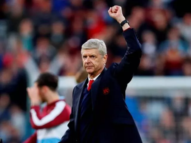 arsenal manager arsene wenger celebrates after the game against burnley on october 2 2016 photo reuters arsenal manager arsene wenger celebrates after the game against burnley on october 2 2016 photo reuters