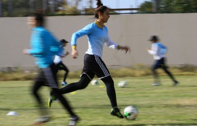 the libyan women 039 s football team faces the challenges of being in a conservative society where it is frowned upon to play sports in public photo afp