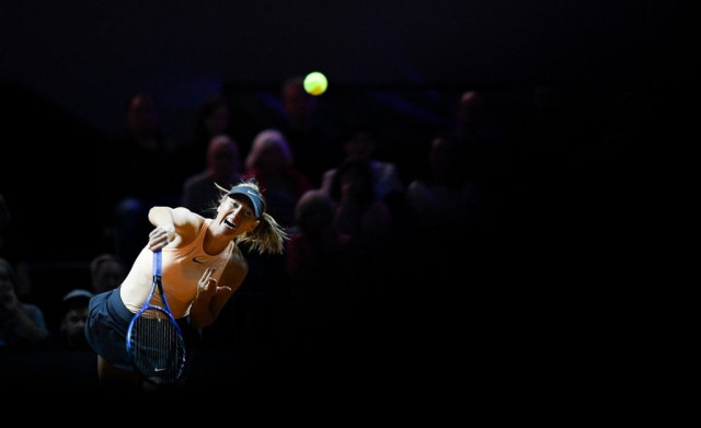 the 41st ranked sharapova returned to tennis in stuttgart exactly a year ago after finishing a 15 month doping ban for meldonium and reached the semi finals photo afp the 41st ranked sharapova returned to tennis in stuttgart exactly a year ago after finishing a 15 month doping ban for meldonium and reached the semi finals photo afp