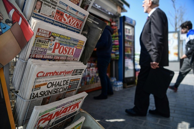 cumhuriyet is the oldest of the mainstream national newspapers in turkey photo afp