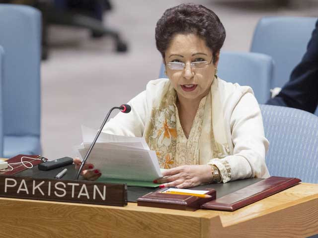 pakistani ambassador to un maleeha lodhi photo express pakistani ambassador to un maleeha lodhi photo express