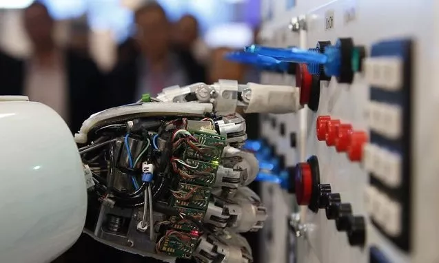 the hand of humanoid robot aila artificial intelligence lightweight android operates a switchboard during a demonstration by the german research centre for artificial intelligence at the cebit computer fair in hanover march 5 2013 the biggest fair of its kind open its doors to the public on march 5 and will run till march 9 2013 photo reuters the hand of humanoid robot aila artificial intelligence lightweight android operates a switchboard during a demonstration by the german research centre for artificial intelligence at the cebit computer fair in hanover march 5 2013 the biggest fair of its kind open its doors to the public on march 5 and will run till march 9 2013 photo reuters
