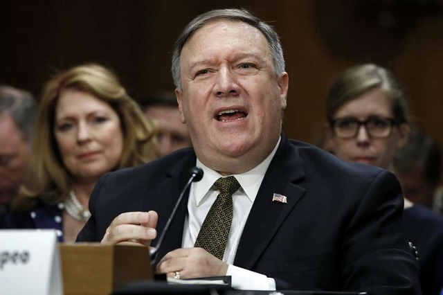 senators in the republican controlled chamber voted 57 42 in favor of pompeo who had faced resistance from democrats worried about his reputation for hawkishness and past harsh statements about homosexuality and islam photo afp