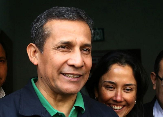 humala and former first lady nadine heredia are two of several politicians former government officials and business leaders who have been jailed pending trial photo reuters