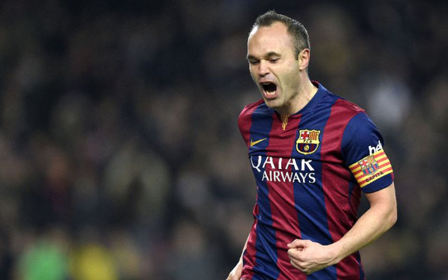 farewell talisman andres iniesta will be at the centre of any celebrations with the spaniard expected to announce his barca departure in the coming days photo afp