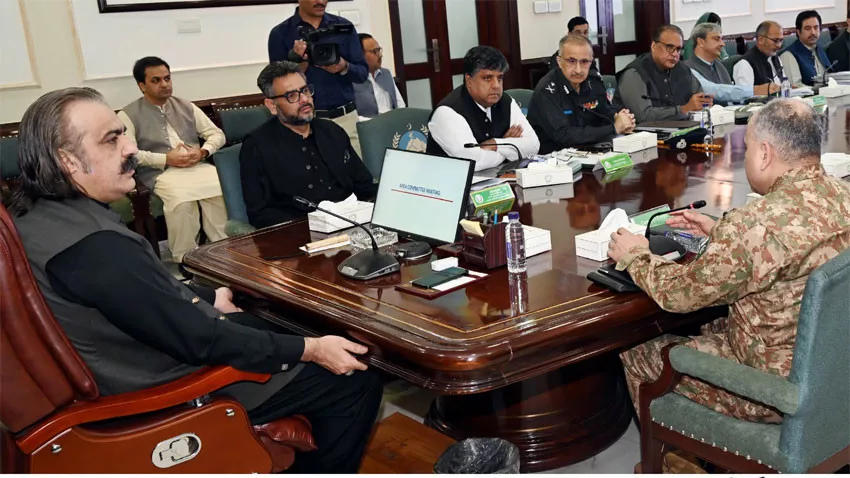 k p targets socio economic improvements in merged districts