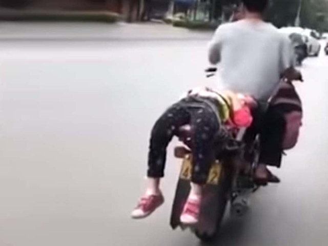 the video was uploaded online and caught web user 039 s attention to the potential danger posed the girl was in screengrab the video was uploaded online and caught web user 039 s attention to the potential danger posed the girl was in screengrab