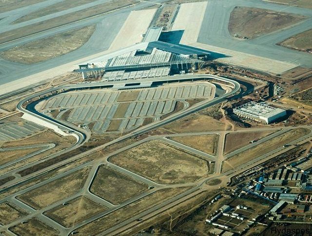 the first two flights at the airport one landing and the other taking off will both be of the national flag carrier photo file