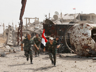 syrian army renews push on besieged areas