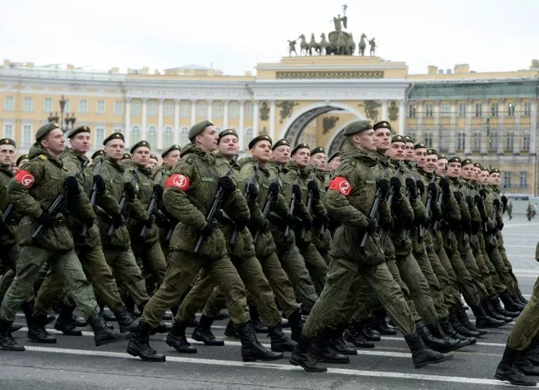 russia has been forced to restrict its military spending since 2014 because of economic problems triggered by western sanctions according to the report photo afp russia has been forced to restrict its military spending since 2014 because of economic problems triggered by western sanctions according to the report photo afp