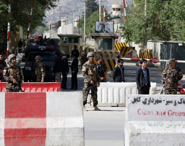 afghan security forces stand guard near the site of a blast in kabul afghanistan april 30 2018 photo reuters afghan security forces stand guard near the site of a blast in kabul afghanistan april 30 2018 photo reuters