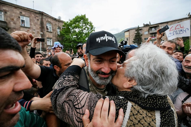 the question remains whether pashinyan can get the last few votes he needs from the ranks of the ruling republicans photo reuters