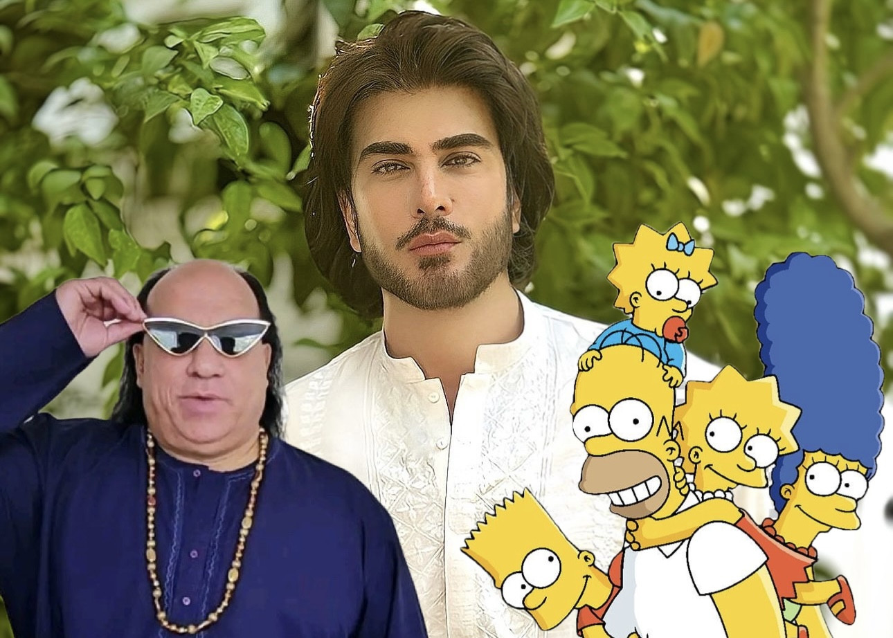 ‘The Simpsons’, Imran Abbas and Chahat Fateh Ali Khan is a cross over no one expected | The Express Tribune