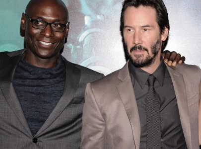 keanu reeves dedicates john wick 4 to late costar lance reddick keanu reeves dedicates john wick 4 to late costar lance reddick