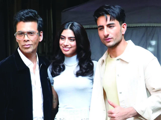 ibrahim made his acting debut in kjo s production nadaaniyan photo file ibrahim made his acting debut in kjo s production nadaaniyan photo file