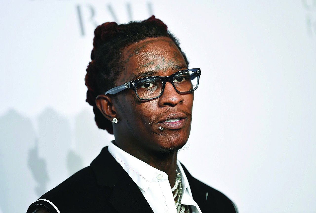 young thug is one of contemporary hip hop s most famous figures photo file