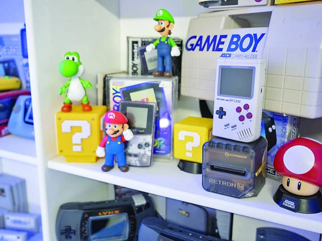 there is a growing attraction for retro video games photo afp there is a growing attraction for retro video games photo afp