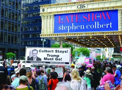 colbert hits back at trump colbert hits back at trump