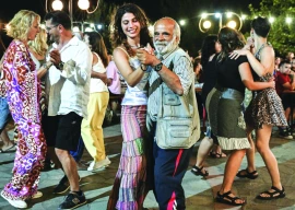 folk festivals fire up greece