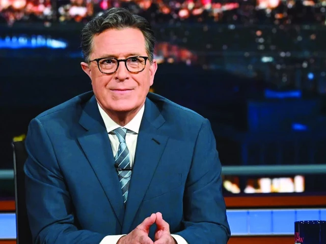 colbert succeeded letterman as host of late show in 2015 photo file