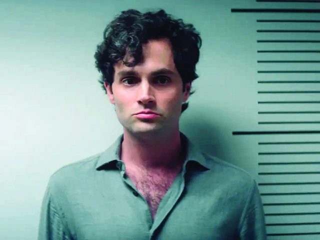 penn badgley s joe finds himself on the wrong side of the law again photo file penn badgley s joe finds himself on the wrong side of the law again photo file