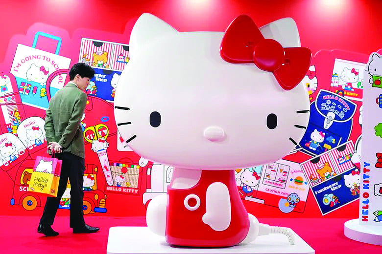 hello kitty is the epitome of japan s kawaii cute soft power photo file