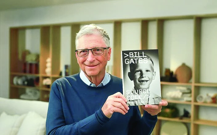 gates shares in his book that he grew up feeling like a misfit photo file gates shares in his book that he grew up feeling like a misfit photo file