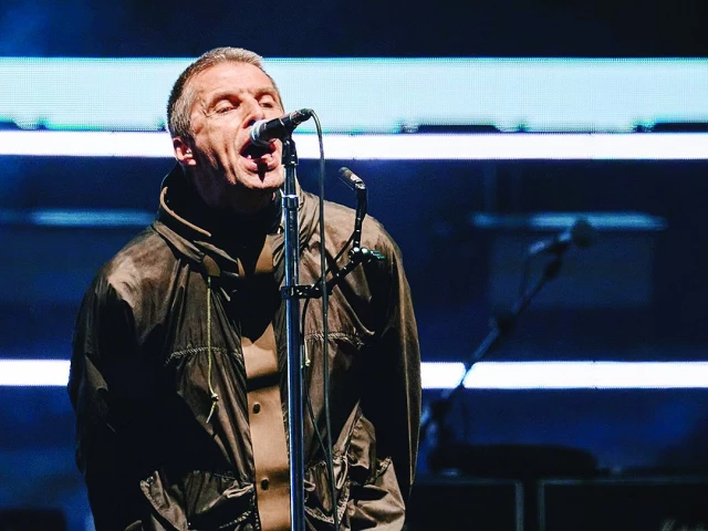 liam gallagher told the crowd it had been too long photo file liam gallagher told the crowd it had been too long photo file