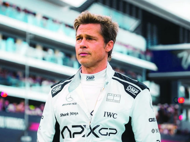 brad pitt starrer f1 is one of the few big budget original films this year photo file brad pitt starrer f1 is one of the few big budget original films this year photo file