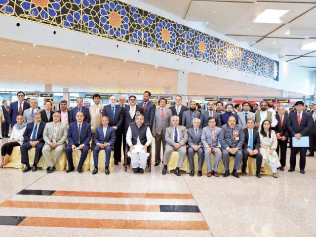 corporate corner new islamabad airport inaugurated corporate corner new islamabad airport inaugurated