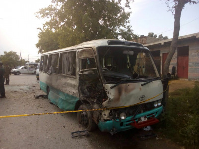 two martyred 18 injured in attock blast targeting security vehicle two martyred 18 injured in attock blast targeting security vehicle