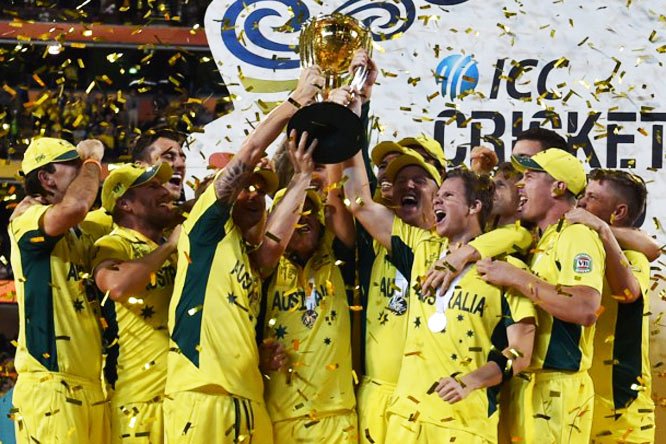 big question warner and smith would have served their 12 month bans before next year s world cup but many wonder if australia under an as yet unidentified captain can defend the title they won on home soil three years ago photo afp