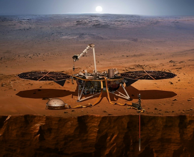 insight is short for interior exploration using seismic investigations geodesy and heat transport photo reuters