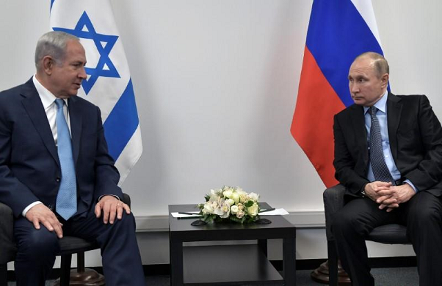 putin has called on netanyahu not to destabilise the situation further in its quest to curtail iran 039 s influence photo reuters