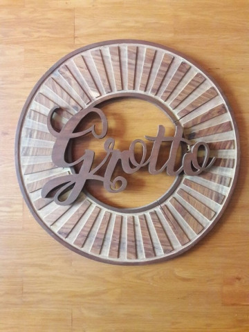 the logo of grotto displayed inside the eatery photo azifa ayaz express the logo of grotto displayed inside the eatery photo azifa ayaz express