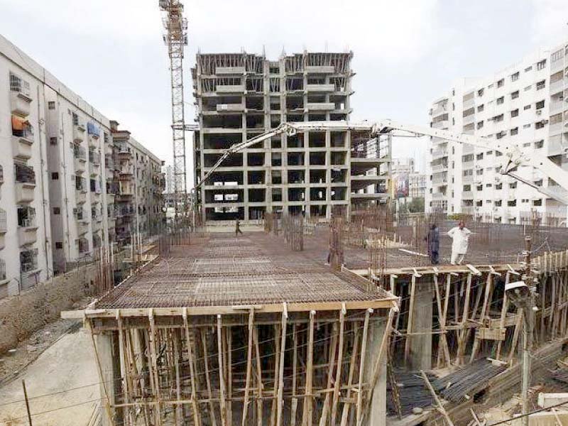 pakistan needs to build 0 8 million housing units every year to bridge the housing shortfall photo file