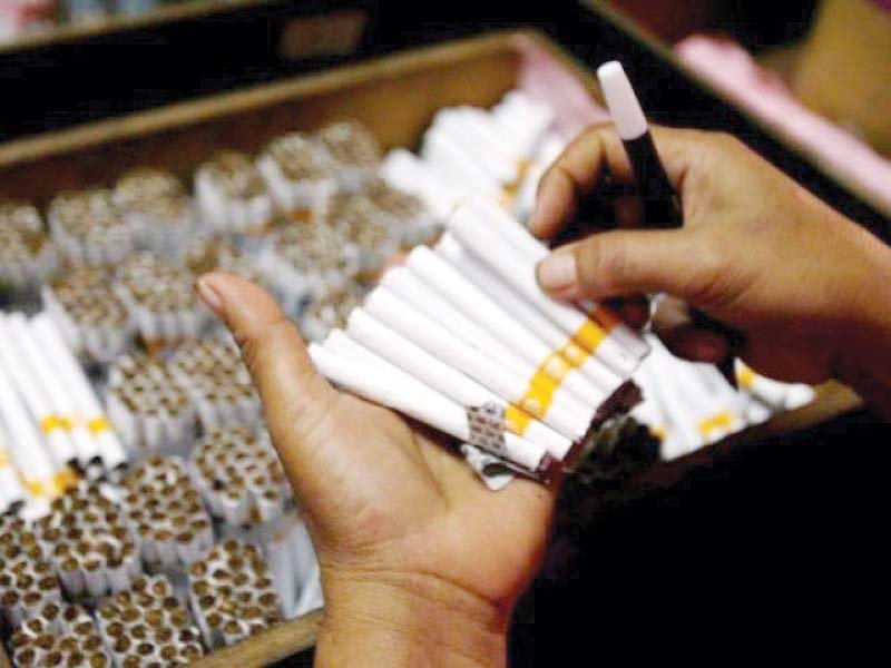 under the special audit inspection teams will collect data of the cigarette industry to determine actual production levels in the country photo file