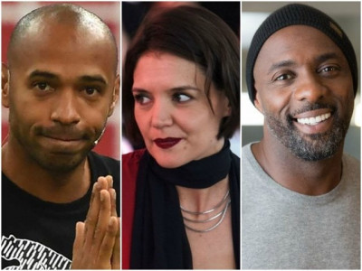 katie holmes idris elba and theirry henry attend cultural event in riyadh katie holmes idris elba and theirry henry attend cultural event in riyadh