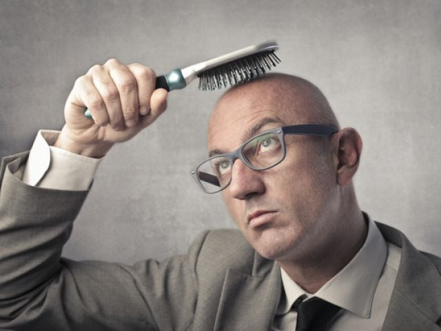 the research published in plos biology was done in a lab with samples containing scalp hair follicles from more than 40 male hair transplant patients photo courtesy live science