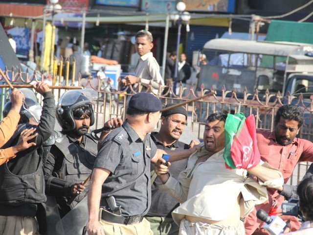 pti s ali zaidi arif alvi firdous naqvi ppp 039 s waqar mehdi najmi alam among those booked photo express file